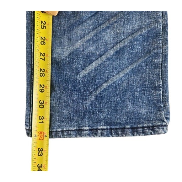 Cowgirl Tuff Fiesta Jeans Size 28X33 Aztec Embroidered Pockets Boot Cut Stretch - Picture 10 of 10